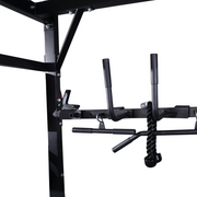 Commercial-Grade All-in-One Power Rack with Smith and Cable System