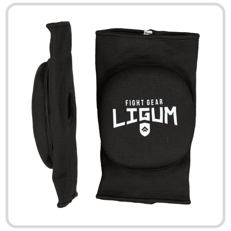 Elasticated Knee Guards - Ligum Fight Gear